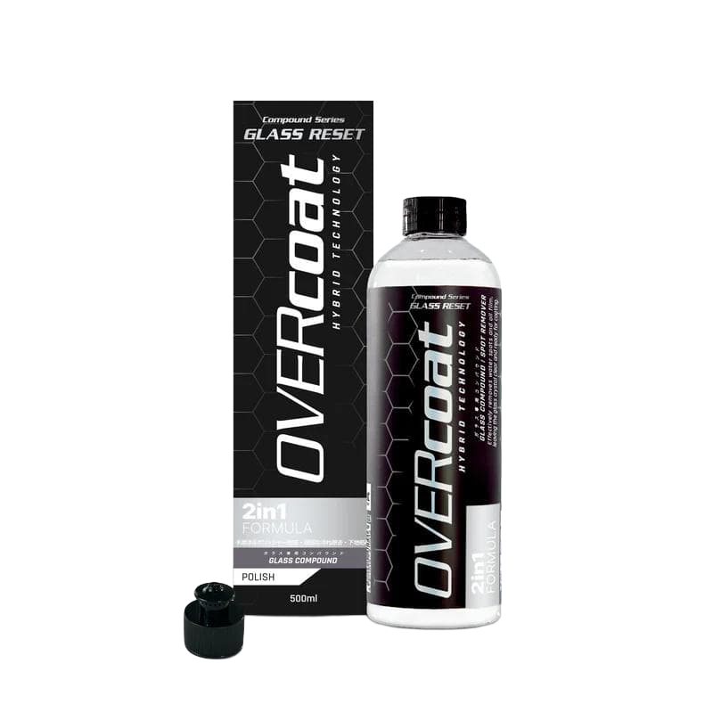 OVERcoat GLASS RESET Composto polidor para Vidros