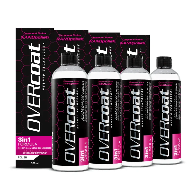 OVERcoat NANOpolish Kit om 4