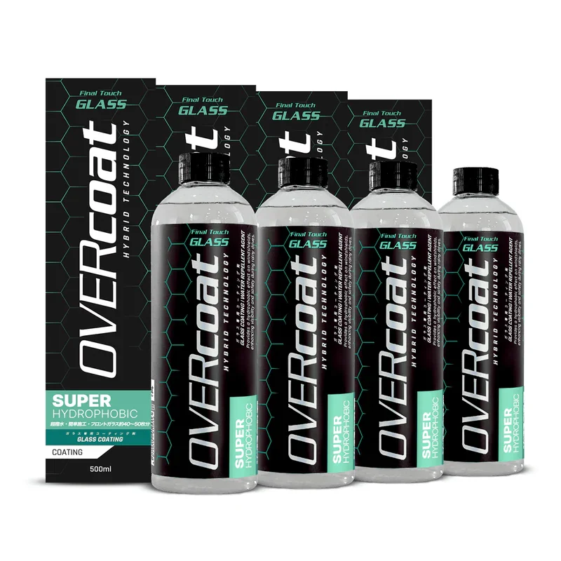 OVERcoat Final Touch GLASS Kit com 4
